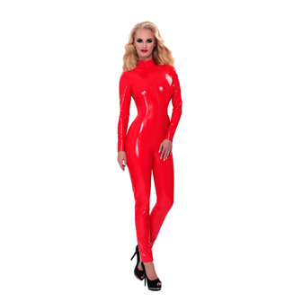 GP Datex Catsuit Met Rits - Rood