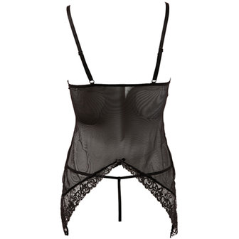 Transparant lingerie jurkje en string