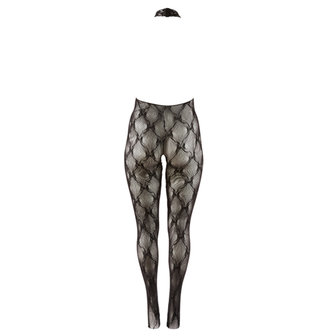 Borsten en kruis vrije Catsuit XL-XXL