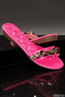 Sexy Sandalen &quot;Chain&quot; in Roze