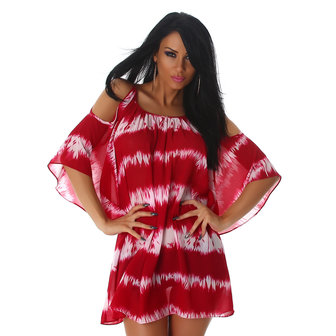 Sexy Tuniek L379 in Rood