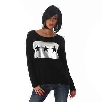 Jela London Pullover C333 in Zwart