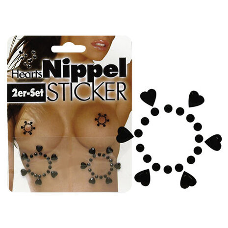 Hearts Nipple stickers