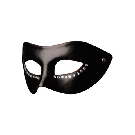 Venetiaans Masquerade Masker - Zwart
