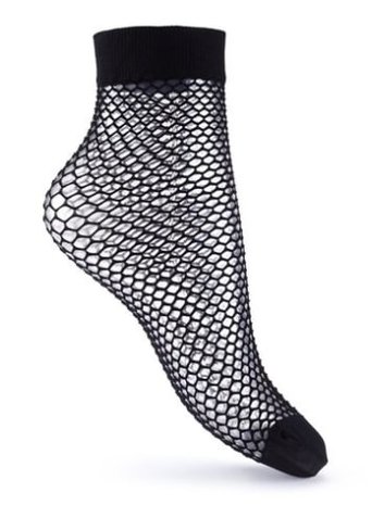 Sexy Net Sok in Zwart