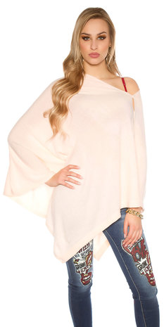 Trendy Scarf / Poncho It s Up 2 U in Roze