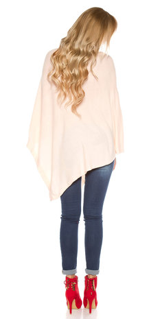 Trendy Scarf / Poncho It s Up 2 U in Roze